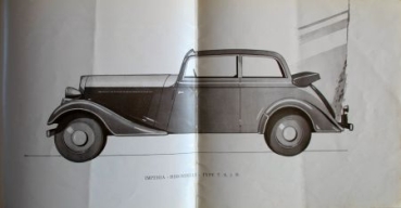 Imperia T.A. Adler Modelprogram 1937 Carbrochure (8697)